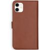 Selencia Echt Lederen Bookcase iPhone 11 - Lichtbruin / Hellbraun  / Light Brown