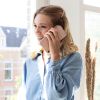 Selencia Echt Lederen Bookcase iPhone 11 - Roze / Rosa / Pink