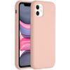 Accezz Liquid Silicone Backcover iPhone 11 - Roze / Rosa / Pink