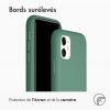 Accezz Liquid Silicone Backcover iPhone 11 - Donkergroen / Dunkelgrün  / Dark Green