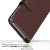 Selencia Echt Lederen Bookcase iPhone 11 Pro - Bruin / Braun  / Brown