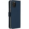 Selencia Echt Lederen Bookcase iPhone 11 Pro - Blauw / Blau / Blue