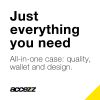 Accezz Wallet Softcase Bookcase iPhone 11 Pro - Zwart / Schwarz / Black