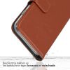 Selencia Echt Lederen Bookcase iPhone 11 Pro Max - Lichtbruin / Hellbraun  / Light Brown