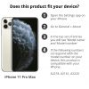 Accezz Flipcase iPhone 11 Pro Max - Zwart / Schwarz / Black