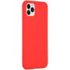 Accezz Liquid Silicone Backcover iPhone 11 Pro Max - Rood / Rot / Red