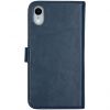 Selencia Echt Lederen Bookcase iPhone Xr