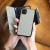 Selencia 2-in-1 Uitneembare Vegan Lederen Bookcase iPhone Xr - Grijs / Grau   / Gray