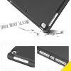 Accezz Smart Silicone Bookcase iPad 10.2 (2019 / 2020 / 2021) - Zwart / Schwarz / Black