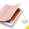 Accezz Smart Silicone Bookcase iPad 10.2 (2019 / 2020 / 2021) - Rosé Goud / Roségold