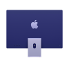 iMac 24-inch | Apple M1 8-core | 256 GB SSD | 8 GB RAM | 4 Ports | 8-core GPU | Paars (Retina, 2021)