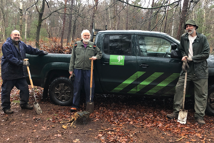 samenwerking met Staatsbosbeheer