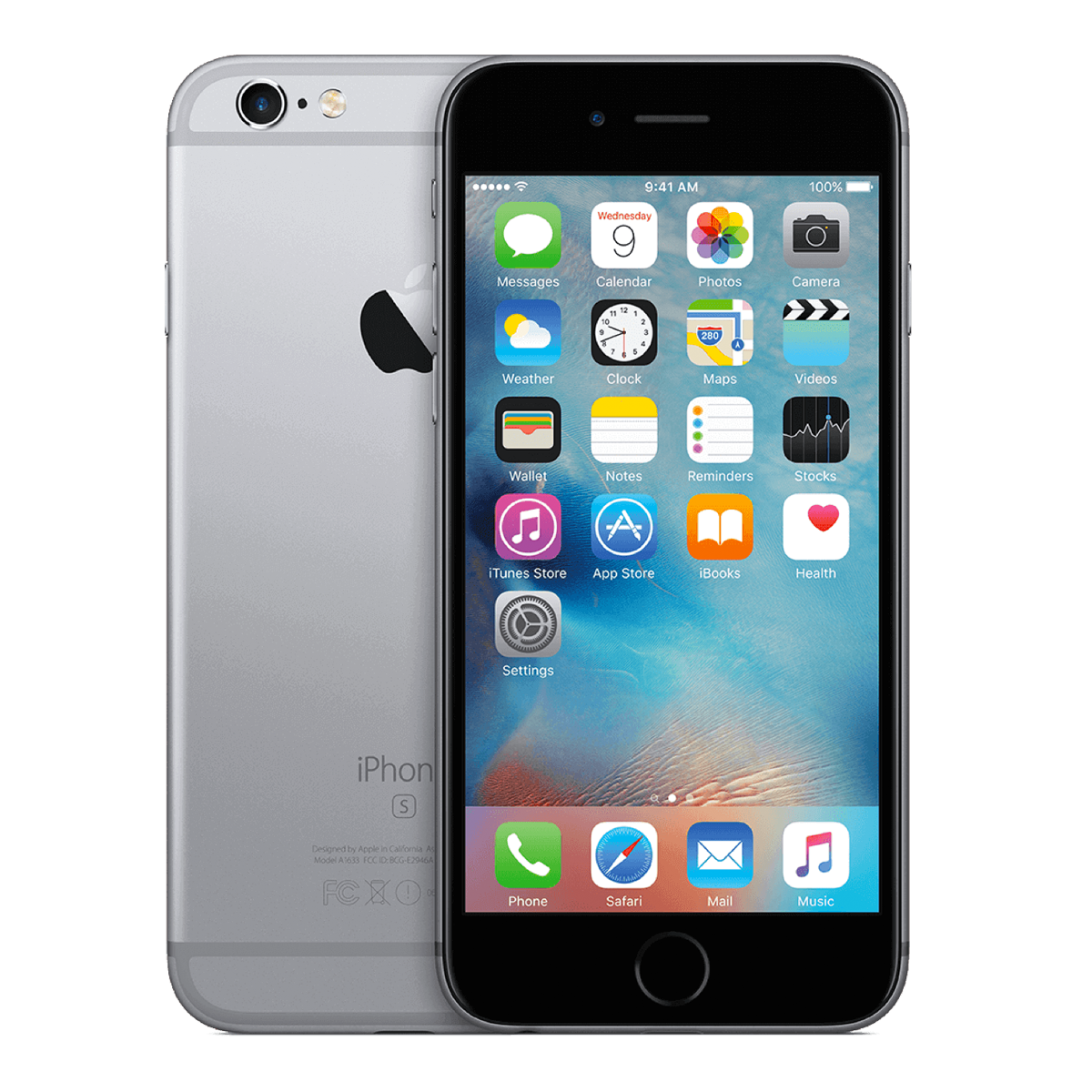 Refurbished Iphone 6s plus space gray